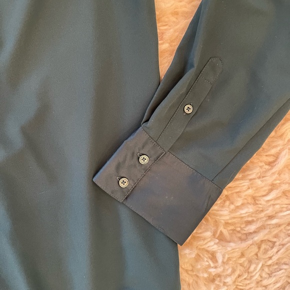 Merona brand Hunter green tunic length blouse Women’s size medium - Picture 4 of 4